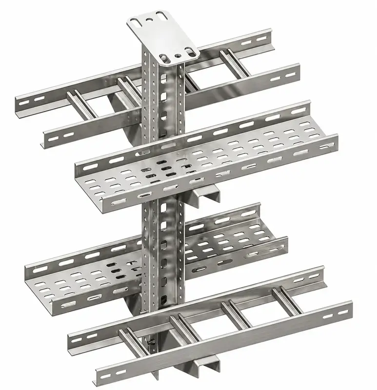 Ladder Multi-Hole Cable Tray - Cable Trays - zt.hyfmedical.com